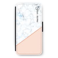 Marmer in stijl: iPhone 12 Pro Max Flip Hoesje