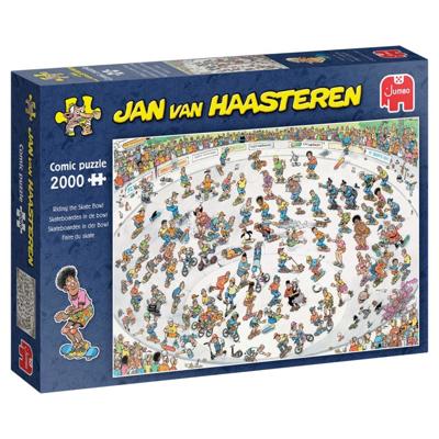 Jumbo Jan Van Haasteren Puzzel Skateboarden In De Bowl 2000 Stukjes