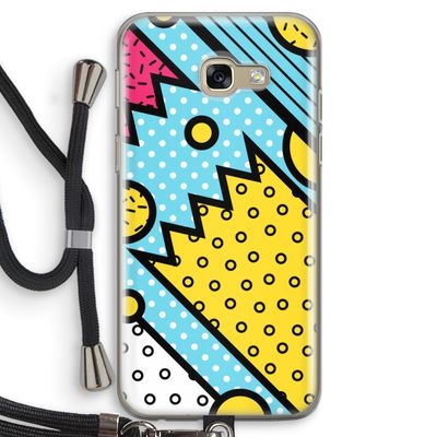 Pop Art #1: Samsung Galaxy A5 (2017) Transparant Hoesje met koord