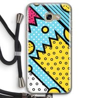 Pop Art #1: Samsung Galaxy A5 (2017) Transparant Hoesje met koord