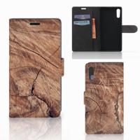 Sony Xperia XZ | Sony Xperia XZs | Book Style Case | Tree Trunk