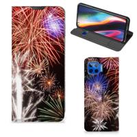 Motorola Moto G 5G Plus Hippe | Standcase | Vuurwerk