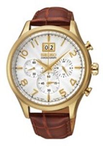 Horlogeband Seiko 7T04-0AE0 / SPC088P1 / L07H013K0 Leder Bruin 20mm