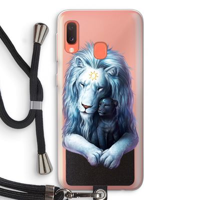 Child Of Light: Samsung Galaxy A20e Transparant Hoesje met koord