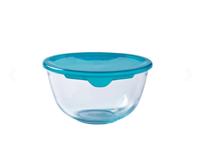 Pyrex mengkom met deksel 500ml ø14cm