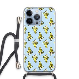 Bananas: iPhone 13 Pro Transparant Hoesje met koord