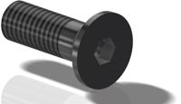 Monte Velo Hex sock.screw countersunk head