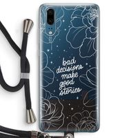 Good stories: Huawei P20 Transparant Hoesje met koord