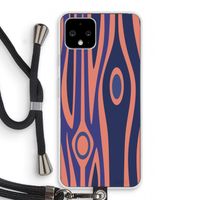 Bast A: Pixel 4 Transparant Hoesje met koord