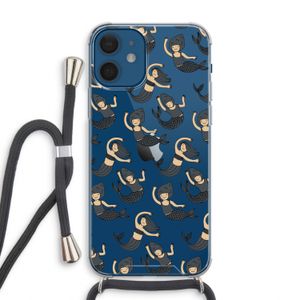 Zeemeermin: iPhone 12 Transparant Hoesje met koord