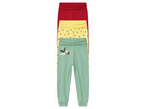 lupilu Baby joggingbroek (86/92, Geel/rood/groen)