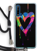 Melts My Heart: Huawei P20 Lite (2019) Transparant Hoesje met koord