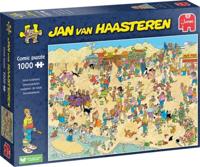 Puzzel jvh zandsculpturen 1000 stukjes - Plenty gifts spellen - thumbnail