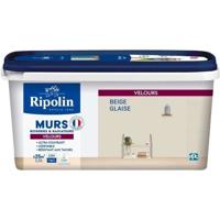 Decoratieve verf voor muren, houtwerk & radiatoren - RIPOLIN - 441606 - Kleibeige - Fluweel - 2,5 L