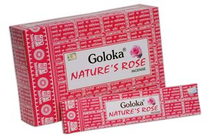 Goloka Wierook Natures Rose (12 pakjes)