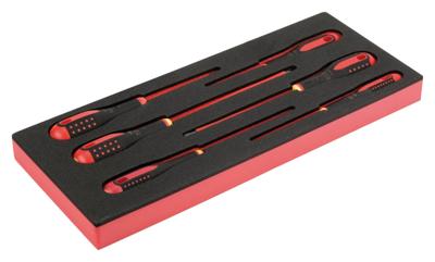 Bahco Foaminlay Fit&Go 1/3 met schroevendraaiers | ERGO | geïsoleerd | gleuf en Phillips - 6-delig - FF1E1011