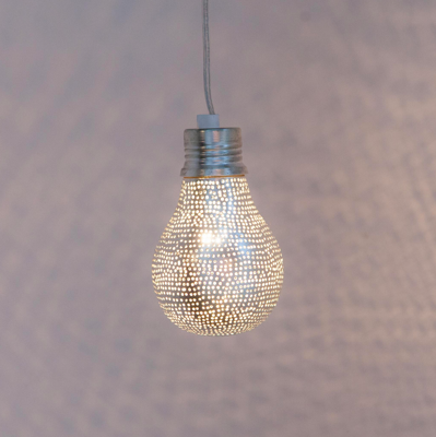 Hanglamp Pear Filisky Zilver Ø 9cm