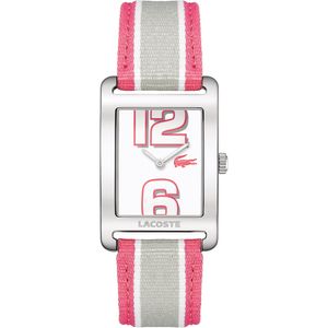 Lacoste horlogeband 2000695 / LC-51-3-14-2261 Leder Multicolor 21mm + standaard stiksel