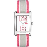 Lacoste horlogeband 2000695 / LC-51-3-14-2261 Leder Multicolor 21mm + standaard stiksel