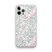 Sierlijke bloemen: iPhone 12 Pro Max Transparant Hoesje