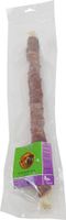 Natuurlijke snack zak gedraaide stick met eend 40 cm - Gebr de boon