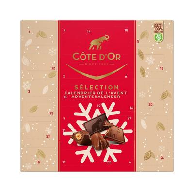 Côte d'Or chocolade adventskalender - tel af tot Kerst - 235g