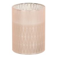 Luxe LED kaars - in glas - warm wit - D7,5 x H10 cm