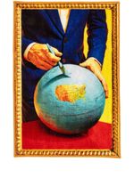 Seletti tapis Globe à imprimé graphique (60 x 90 cm) - Multicolore - thumbnail