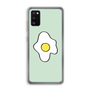Spiegelei: Samsung Galaxy A41 Transparant Hoesje