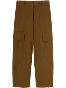 Palm Angels pantalon fuselé à poches cargo - Marron