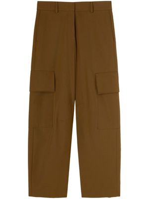 Palm Angels pantalon fuselé à poches cargo - Marron