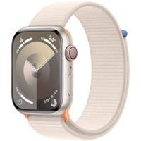 Apple Watch 9 Cell 45mm alu sterrenlicht sportband - thumbnail