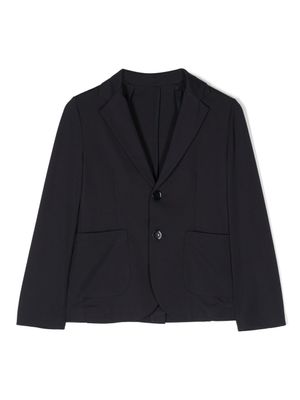 Paolo Pecora Kids blazer à simple boutonnage - Bleu