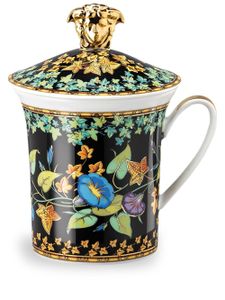 Versace mug Gold Ivy en porcelaine - Multicolore