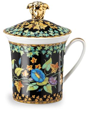 Versace mug Gold Ivy en porcelaine - Multicolore