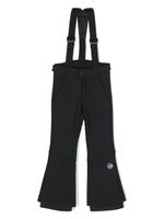 Fusalp Kids pantalon de ski évasé à patch logo - Noir