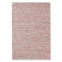 Tapeso Wollen vloerkleed - Thora rood|roze - 70x130 cm