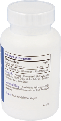 Pancreas Natural Glandular (Pork) 60 Veggie Caps - Allergy Research Group