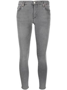 AG Jeans legging en jean à taille mi-haute - Gris