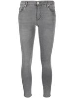 AG Jeans legging en jean à taille mi-haute - Gris