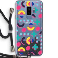 8-bit N°2: Samsung Galaxy S9 Plus Transparant Hoesje met koord