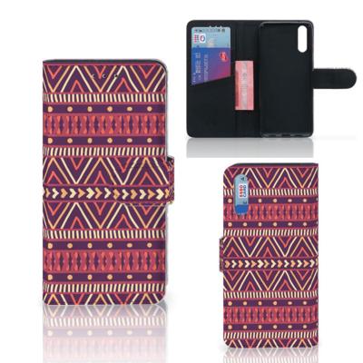 Huawei P20 | Telefoon Hoesje | Aztec Paars