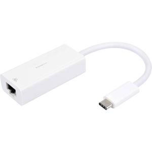 Vivanco USB 2.0 Adapter [1x USB-C stekker - 1x RJ45-bus] CC UC RJ45 10.00 cm