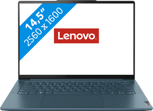 Lenovo Yoga Pro 7 Laptop 36,8 cm (14.5") 2.5K AMD Ryzen™ 7 7840HS 32 GB LPDDR5x-SDRAM 1 TB SSD Wi-Fi 6E (802.11ax) Windows 11 Home Blauwgroen