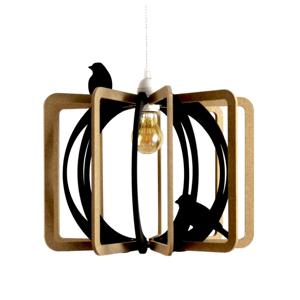 Rif - Houten Design Hanglamp