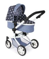 Bayer Chic Poppenwagen mika combi (navy sterren)
