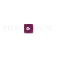 Balletje 1.2 mm acryl dobbelsteen paars