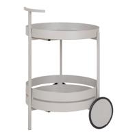 willemse - Bar Trolley - Cool Grey - Staal - 40x49,5x61 cm