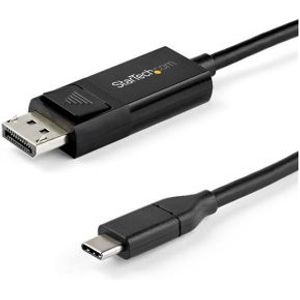 StarTech.com USB-C naar DisplayPort 1.4 kabel bidirectioneel 1 m