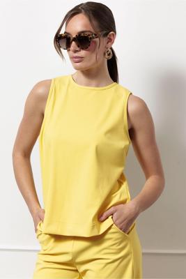 Studio Anneloes Ebony Bonded Top 12747 Tops En Singlets 2000 Golden Yellow